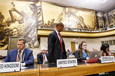 آمریکا کنفرانس خلع سلاح سازمان ملل را ترک کرد