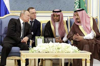 پوتین: روسیه خواستار گسترش روابط با عربستان است