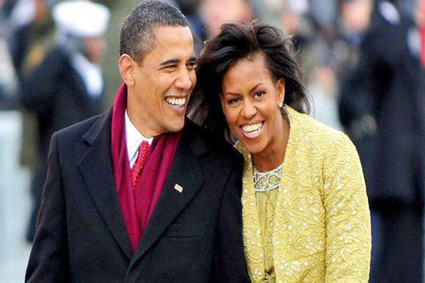 اوباما و همسرش،تحسین بر‎انگیزترین مرد و زن آمریکا